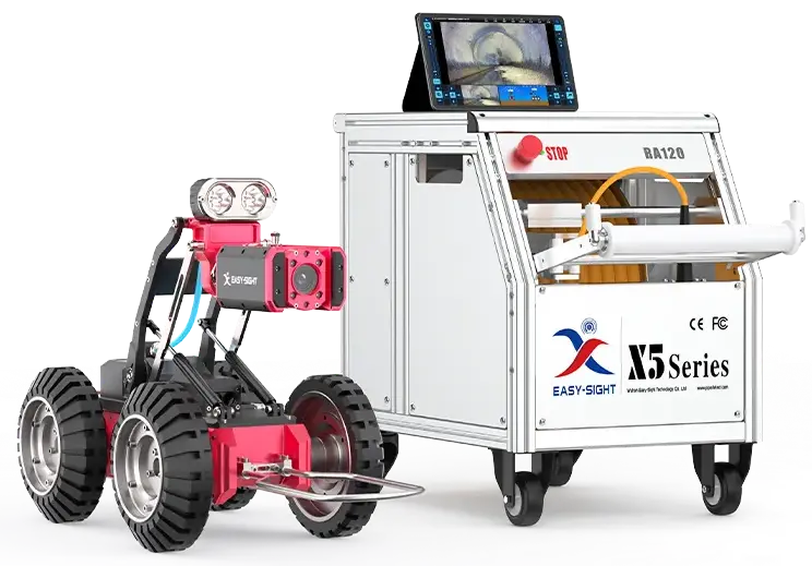 X5-HT4 роботизированный комплекс для телеинспекции X5-HT4 роботизированный комплекс для телеинспекции