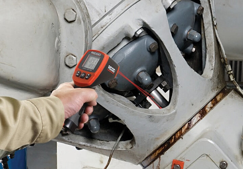 RIDGID micro IR-100 бесконтактный инфракрасный термометр RIDGID micro IR-100 бесконтактный инфракрасный термометр