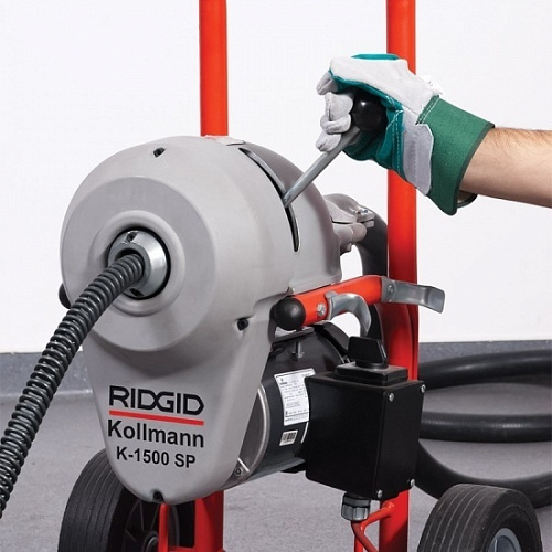Ridgid K-1500A прочистная машина секционного типа Ridgid K-1500A прочистная машина секционного типа