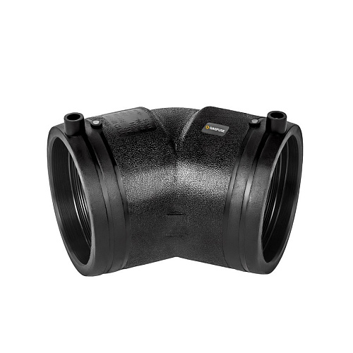 Фото GASfuse PN16 SDR11 PE100 D250 отвод электросварной 45° - Fortools - профессиональный инструмент Фото GASfuse PN16 SDR11 PE100 D250 отвод электросварной 45° - Fortools - профессиональный инструмент