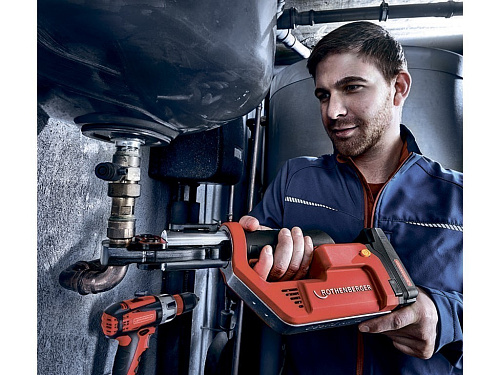 Фото Rothenberger Romax COMPACT TWIN TURBO BASIC пресс-пистолет аккумуляторный гидравлический - Fortools - профессиональный инструмент Фото Rothenberger Romax COMPACT TWIN TURBO BASIC пресс-пистолет аккумуляторный гидравлический - Fortools - профессиональный инструмент
