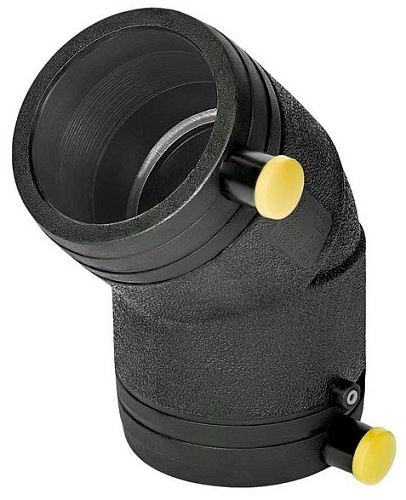 Фото GASfuse PN16 SDR11 PE100 D63 отвод электросварной 45° - Fortools - профессиональный инструмент Фото GASfuse PN16 SDR11 PE100 D63 отвод электросварной 45° - Fortools - профессиональный инструмент