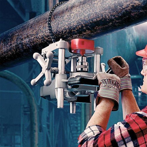 RIDGID HC-450 станок для вырезания отверстий в трубах RIDGID HC-450 станок для вырезания отверстий в трубах