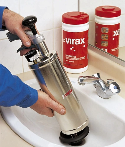 Virax пневмовантуз сантехнический - Fortools - профессиональный инструмент Virax пневмовантуз сантехнический - Fortools - профессиональный инструмент