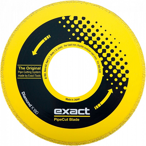 Фото Exact Diamond X180 алмазный диск - Fortools - профессиональный инструмент Фото Exact Diamond X180 алмазный диск - Fortools - профессиональный инструмент