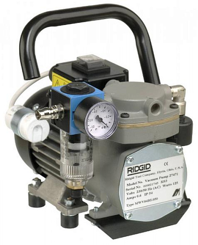 Фото Ridgid вакуумный насос - Fortools - профессиональный инструмент Фото Ridgid вакуумный насос - Fortools - профессиональный инструмент