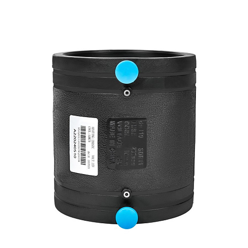 Фото GASfuse PN16 SDR11 PE100 D110 муфта электросварная - Fortools - профессиональный инструмент Фото GASfuse PN16 SDR11 PE100 D110 муфта электросварная - Fortools - профессиональный инструмент