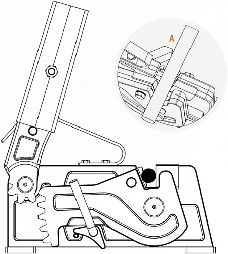 Kapriol 28 мм ручной станок для резки арматуры Kapriol 28 мм ручной станок для резки арматуры