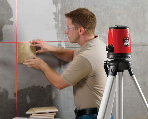 RIDGID micro CL-100 самовыравнивающийся лазерный уровень с перекрестьем RIDGID micro CL-100 самовыравнивающийся лазерный уровень с перекрестьем