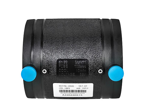 Фото GASfuse PN16 SDR11 PE100 D90 муфта электросварная - Fortools - профессиональный инструмент Фото GASfuse PN16 SDR11 PE100 D90 муфта электросварная - Fortools - профессиональный инструмент