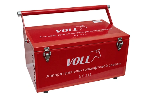 Voll EF315 аппарат для электромуфтовой сварки пп и пэ труб с протоколированием Voll EF315 аппарат для электромуфтовой сварки пп и пэ труб с протоколированием