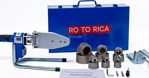 Rotorica Rocket Welder 63 Blue серия Top раструбный сварочный аппарат Rotorica Rocket Welder 63 Blue серия Top раструбный сварочный аппарат