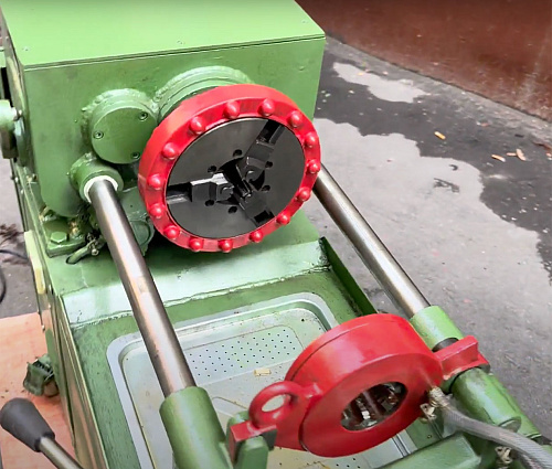 Фото Esson ElectricCut-42 резьбонарезной станок - Fortools - профессиональный инструмент Фото Esson ElectricCut-42 резьбонарезной станок - Fortools - профессиональный инструмент