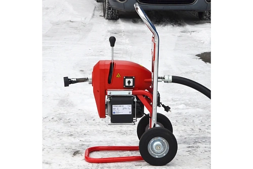 Piton D-200-1A электромеханический секционный прочистной аппарат для канализации Piton D-200-1A электромеханический секционный прочистной аппарат для канализации