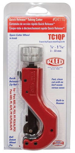 Reed Quick Release TC1QP труборез для пластиковых труб Reed Quick Release TC1QP труборез для пластиковых труб