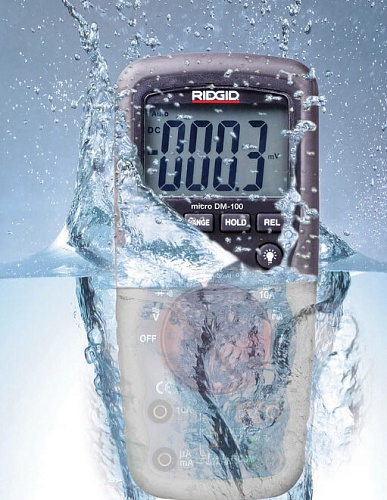 RIDGID micro DM-100 цифровой мультимет - Fortools - профессиональный инструмент RIDGID micro DM-100 цифровой мультимет - Fortools - профессиональный инструмент