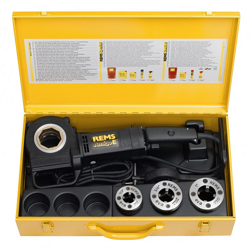 REMS Amigo E ручной электрический резьбонарезной трубный клупп REMS Amigo E ручной электрический резьбонарезной трубный клупп