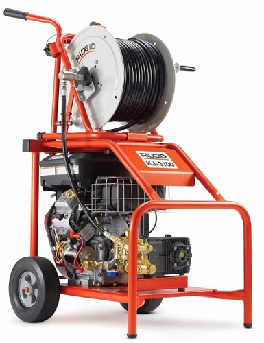 Ridgid KJ-3100 бензиновая гидродинамическая прочистная машина Ridgid KJ-3100 бензиновая гидродинамическая прочистная машина