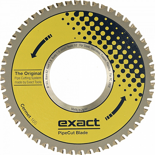 Exact Cermet 165 диск для трубореза - Fortools - профессиональный инструмент Exact Cermet 165 диск для трубореза - Fortools - профессиональный инструмент