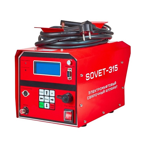 Фото SOVET 315 электромуфтовый сварочный аппарат - Fortools - профессиональный инструмент Фото SOVET 315 электромуфтовый сварочный аппарат - Fortools - профессиональный инструмент