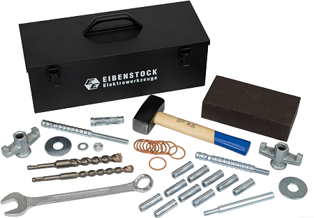 Фото Eibenstock набор принадлежностей для крепления установок - Fortools - профессиональный инструмент Фото Eibenstock набор принадлежностей для крепления установок - Fortools - профессиональный инструмент
