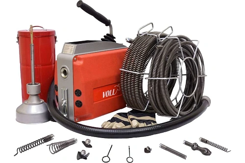 Voll V-Clean 150 машина для прочистки канализационных труб Voll V-Clean 150 машина для прочистки канализационных труб