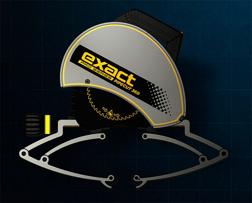 Exact PipeCut 360 Pro Series электрический труборез - Fortools - профессиональный инструмент Exact PipeCut 360 Pro Series электрический труборез - Fortools - профессиональный инструмент