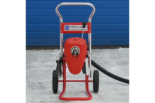 Piton D-200-1A электромеханический секционный прочистной аппарат для канализации Piton D-200-1A электромеханический секционный прочистной аппарат для канализации