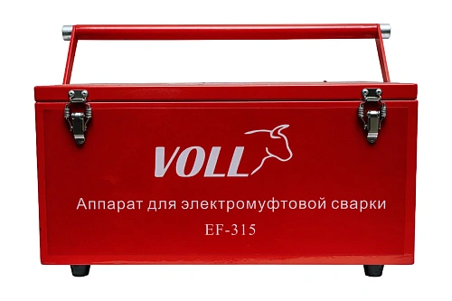Voll EF315 аппарат для электромуфтовой сварки пп и пэ труб с протоколированием Voll EF315 аппарат для электромуфтовой сварки пп и пэ труб с протоколированием