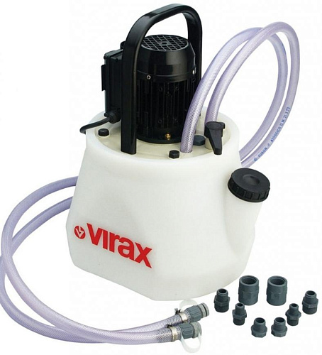 Фото Virax насос электрический для промывки систем отопления - Fortools - профессиональный инструмент Фото Virax насос электрический для промывки систем отопления - Fortools - профессиональный инструмент