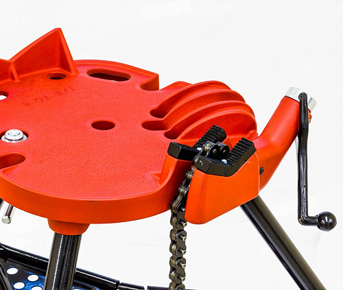 Brexit 1/2"-6" универсальный складной трубный верстак-тренога с цепными тисками Brexit 1/2"-6" универсальный складной трубный верстак-тренога с цепными тисками