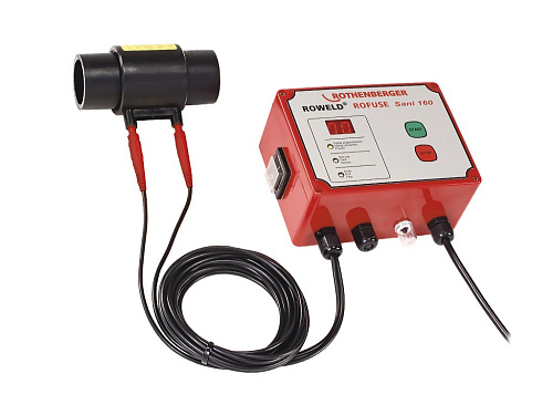 Rothenberger Roweld Rofuse Sani Rocase 160 аппарат для электромуфтовой сварки сточных труб Rothenberger Roweld Rofuse Sani Rocase 160 аппарат для электромуфтовой сварки сточных труб