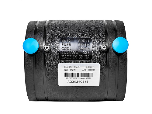 Фото GASfuse PN16 SDR11 PE100 D90 муфта электросварная - Fortools - профессиональный инструмент Фото GASfuse PN16 SDR11 PE100 D90 муфта электросварная - Fortools - профессиональный инструмент