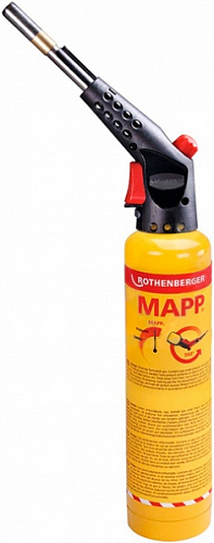 Rothenberger Rofire Global газовая горелка на баллончик с пьезоподжигом для пайки Rothenberger Rofire Global газовая горелка на баллончик с пьезоподжигом для пайки