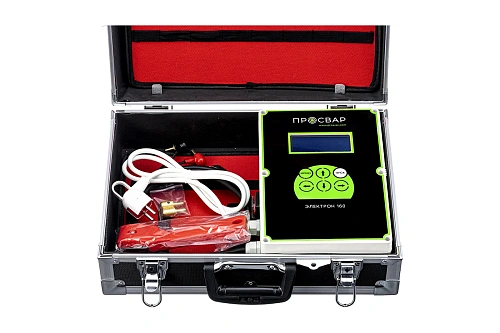 Просвар Электрон 160 аппарат для электромуфтовой сварки пнд труб низконапорных систем Просвар Электрон 160 аппарат для электромуфтовой сварки пнд труб низконапорных систем