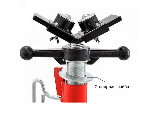 Voll V12 2-х роликовая складная регулируемая опора для труб Voll V12 2-х роликовая складная регулируемая опора для труб