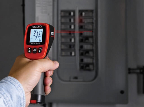 RIDGID micro IR-100 бесконтактный инфракрасный термометр RIDGID micro IR-100 бесконтактный инфракрасный термометр