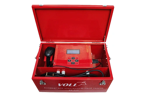 Voll EF315 аппарат для электромуфтовой сварки пп и пэ труб с протоколированием Voll EF315 аппарат для электромуфтовой сварки пп и пэ труб с протоколированием