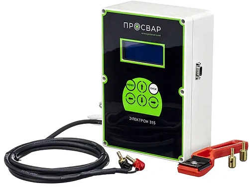Просвар Электрон 315 аппарат для электромуфтовой сварки пнд труб низконапорных систем Просвар Электрон 315 аппарат для электромуфтовой сварки пнд труб низконапорных систем