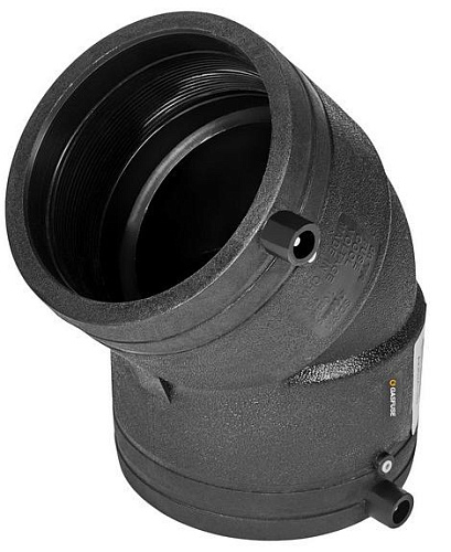 Фото GASfuse PN16 SDR11 PE100 D250 отвод электросварной 45° - Fortools - профессиональный инструмент Фото GASfuse PN16 SDR11 PE100 D250 отвод электросварной 45° - Fortools - профессиональный инструмент