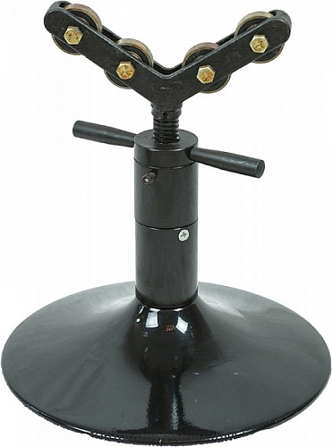 Rotorica 12 V-образная регулируемая роликовая опора для труб Rotorica 12 V-образная регулируемая роликовая опора для труб